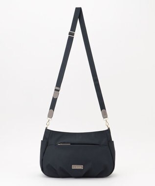 LA BAGAGERIE ポリエステルキャンバス　タックショルダー ネイビー