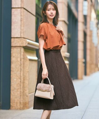 ANY SIS 【2WAY】コンビフラップ バッグ ベージュファー