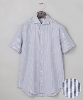 GOTAIRIKU 春夏向け【形態安定】SUMMERPREMIUMPLEATS_セミワイドカラー 半袖ドレスシャツ(26年限定色)