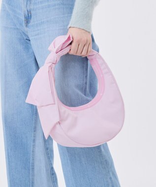LeSportsac BOW CRESCENT SHOULDER/ピンクボウズ ピンクボウズ