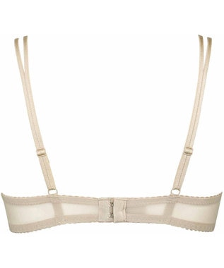 WACOAL ブラジャー ふっくらとした谷間をメイク 軽やかなつけごこち Gカップまで対応 大きいサイズ レディース BXC408 /ワコール ベージュ