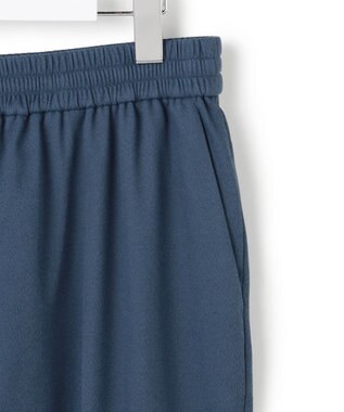 ICB 【裏起毛】 ウォームサテン スティックパンツ ブルーグレー系