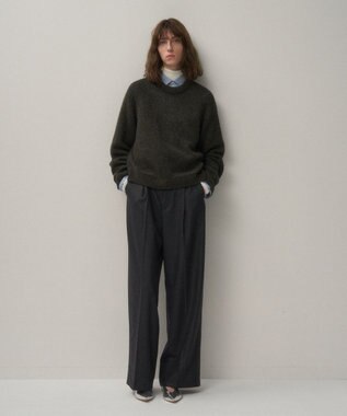 ATON MERINO COLLEGE FLANNEL スラックス　25FW MERINO COLLEGE FLANNEL | STANDARD PANTS – ATON | エイトン