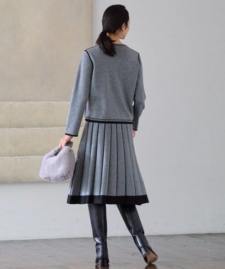 自由区 【ご好評につきWEBのみ新色追加/洗える/マルチウェイ】リバーシブルニット セットアップ (新色)ブラック系3