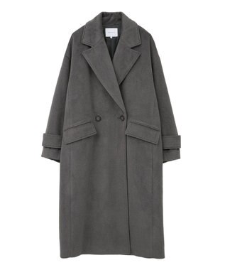 AMERICAN HOLIC ルーズチェスターコート Charcoal Gray