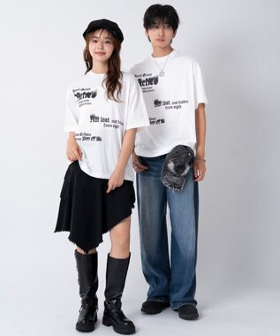 WEGO 【ユニセックス着用ITEM/XSSMLXLサイズ展開】アソートグラフィックBIG　T（SS）-2 柄61