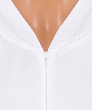 San-ai Resort（三愛水着楽園） 【SALE】【UPF50＋】【撥水加工】ラッシュパーカー　S・M・L　【Reir（レイール）】 ホワイト