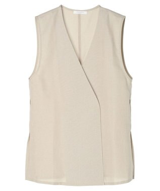 Green Parks 接触冷感　ベルト付きベスト Beige