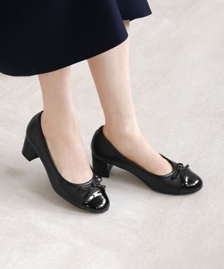 TOCCA 【晴雨兼用】TINY RIBBON RAIN PUMPS レインパンプス ブラック系