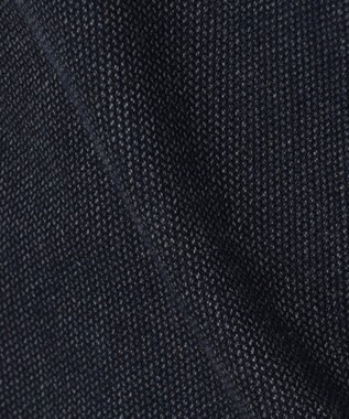 JOSEPH ABBOUD 【キングサイズ】コットンテンセルヘリンボン パンツ ネイビー系