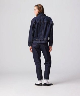 LENO LUCY HIGH WAIST TAPERED JEANS ハイウェストテーパードデニムパンツ INDIGO