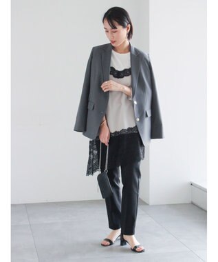 Te chichi シングルブレストテーラードジャケット《2026 spring catalog item》 グレー