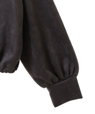 Green Parks スウェード調トラックジャケット Charcoal Gray