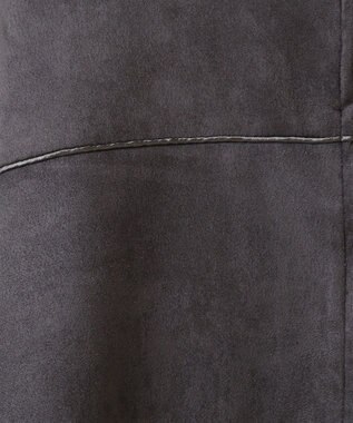 Green Parks スウェード調トラックジャケット Charcoal Gray