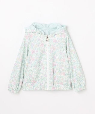 ANY KIDS 【フード取り外し/洗濯機可能】撥水加工リバーシブルゾン ミント