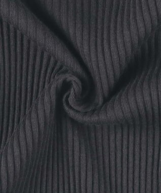 une nana cool 綿100% リブ編みコットン タンクトップ BL