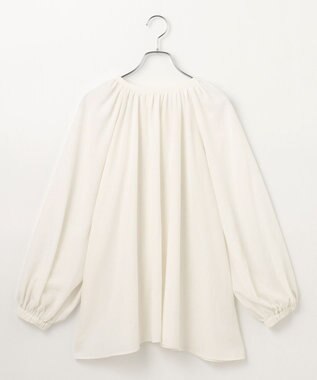 #Newans 2WAYシアーボレロブラウス ホワイト