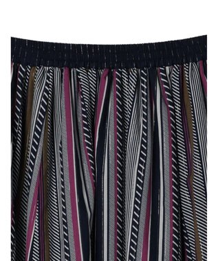 Green Parks ・ＥＬＥＮＣＡＲＥ　ＤＵＥ　マルチストライプスカート Pink