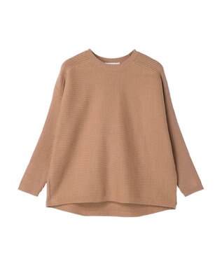 AMERICAN HOLIC バイパチ袖リブラグランニットプルオーバー Pink Beige