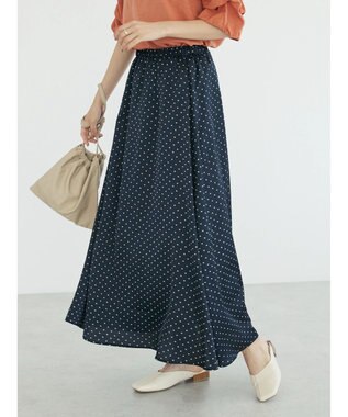 CRAFT STANDARD BOUTIQUE 柄マーメイドスカート Dot