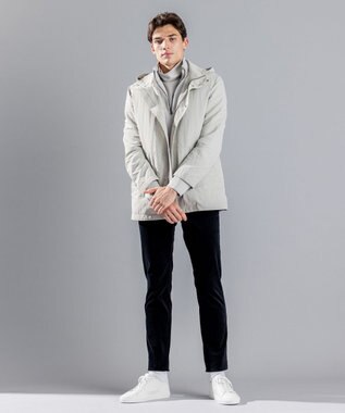 JOSEPH HOMME ヴィスコースポンチ　タートルネック アイボリー系