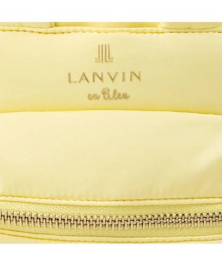 LANVIN en Bleu ボンボン 2wayミニショルダーバッグ イエロー