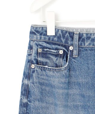 ICB 【洗える】ウォーターリサイクルデニム スカート ブルーデニム系