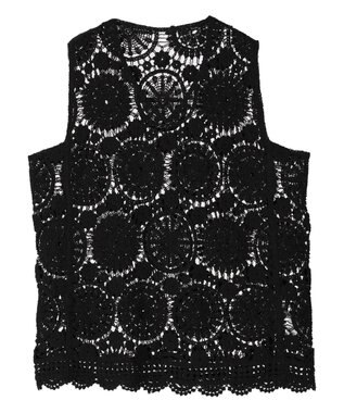 CRAFT STANDARD BOUTIQUE レースベスト Black