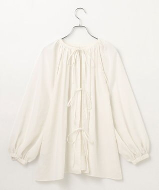 #Newans 2WAYシアーボレロブラウス ホワイト