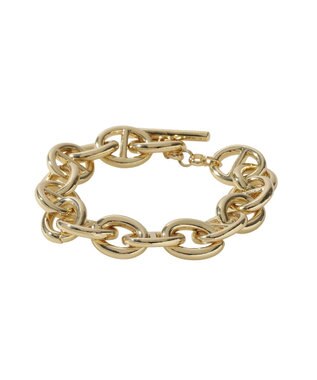 AMERICAN HOLIC アンカーチェーンMIXブレスレット Gold