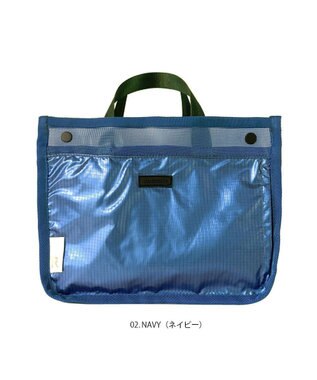 ROOTOTE 1063【バッグインバッグにも】 LT.スパルー.ルミエ-A 02：ネイビー