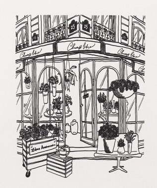 自由区 【洗える】グラフィック Tシャツ オフ