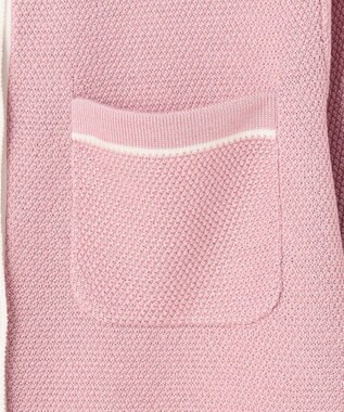 TOCCA 【鈴木ゆうかさん着用】HONEYCOMB MESH KNIT カーディガン ピンク系