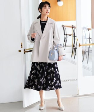 ANY SIS 【2WAY】メタルアクセント ボストンバッグ ライトブルー