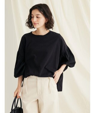 CRAFT STANDARD BOUTIQUE Ｌ／Ｒキャンバスドッキングカットプルオーバー