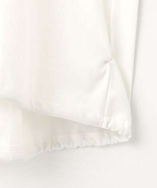 ANY L 【洗濯機可/UVケア】シルケットスムースドロストＴシャツ オフ