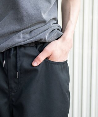 WEGO 【機能パンツ】接触冷感ペインターパンツ ブラック