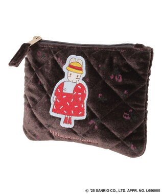 Green Parks キルトポーチ Brown