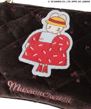 Green Parks キルトポーチ Brown