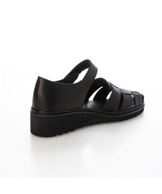 MODE ET JACOMO <D'ICI>ボリュームソールグルカサンダル ブラック