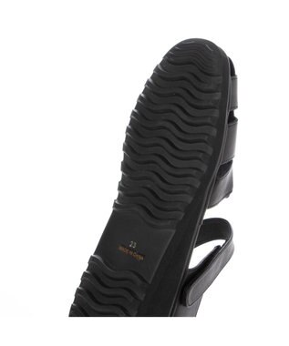 MODE ET JACOMO <D'ICI>ボリュームソールグルカサンダル ブラック