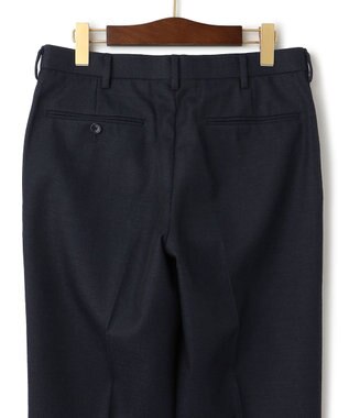 J.PRESS MEN トリートメントウール キャバルリーツイル スラックス ネイビー系