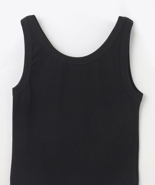 GRACE CONTINENTAL テレコノースリーブ ブラック