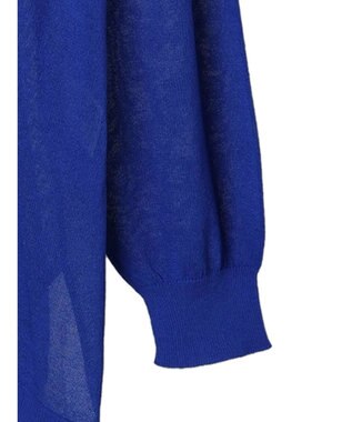 Green Parks 推しニット　ゆったりミドル丈カーディガン Blue