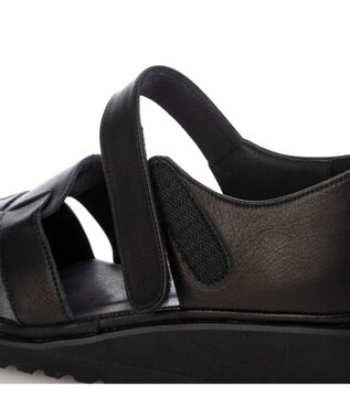 MODE ET JACOMO <D'ICI>ボリュームソールグルカサンダル ブラック