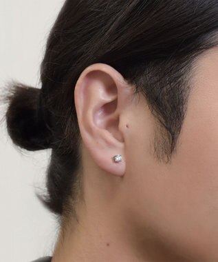 blancotokyo 【金属アレルギー対応】ジルコニアピアス SIRIUS シルバー