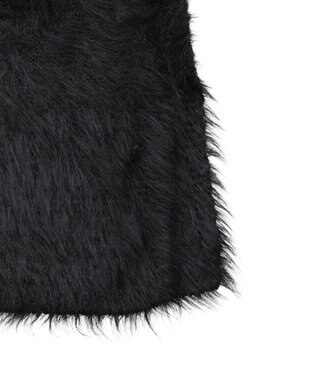 Green Parks ・Ｐｅｔｉｔ　Ｆｌｅｕｒ　シャギーニットベスト Black