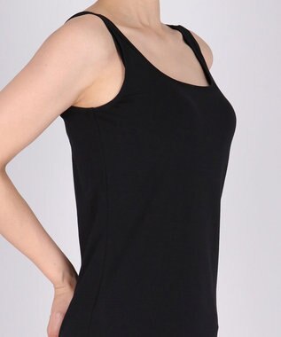 WACOAL カップ付きインナー 【ハグするブラトップ】 肌にとけこむフィット感 バストの立体感をキープ 洗濯機洗い(ネット使用)可能 レディース CLB759 /ワコール ブラック