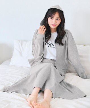 Feroux レタード カットソー ホワイト系