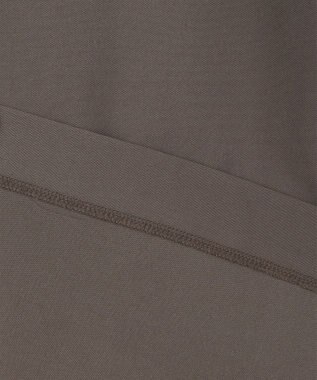 自由区 【洗える】オルタンシアフルールプリントコンビ カットソー オレンジ系